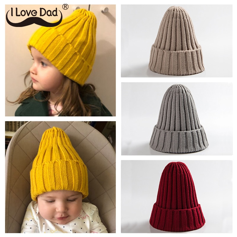 Beanie Hat For Kids Knitted Bonnet